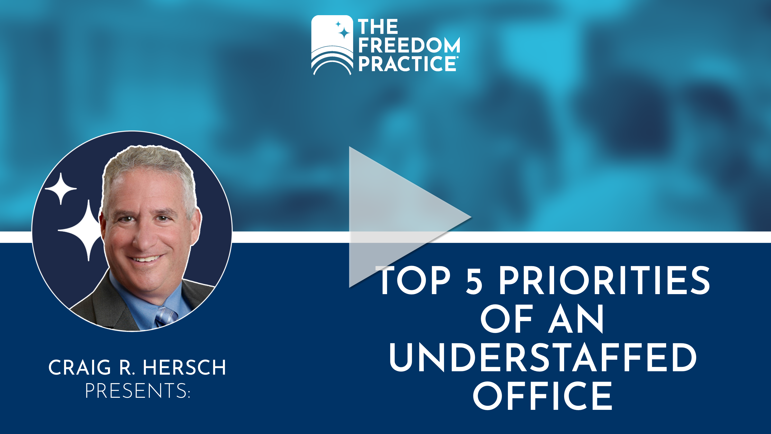 Top 5 priorities of an understaffed office